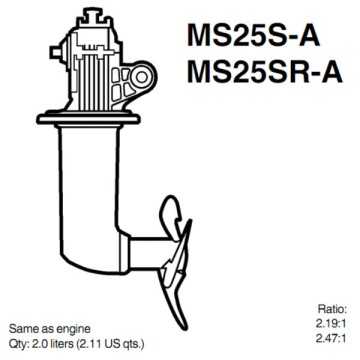 Volvo Penta MS25S Saildrive Unit For Sale