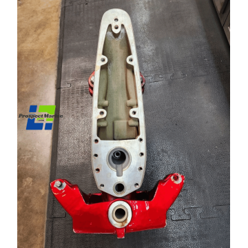 Volvo Penta 3860351 Upper GearSelling Remanufactured Volvo Penta 3860351 Drive Upper Gear Unit Fits Volvo Penta DPX-A Duoprop Sterndrive 3869041 Ratio 1.47:1This is a good used Volvo Penta DPX-A sterndrive upper drive unit, that was from a 1.47 ratio drive but upper gears are all the same only the bottom changes the ratio &amp; 13 bolt pattern and gears look good just resealed, replaced sliding sleeve &amp; dog, lapped in cones, new vertical shaft bearings and one double bearing box bearing with freshwater use only, and obviously super low hours on it as looks great, part number for just the upper is 3860351 but the entire 1.47:1 drive is 3869041.