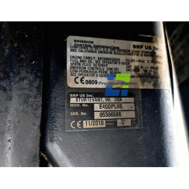 Used Evinrude E40DPL 40HP 2-Stroke Outboard Motor For Sale