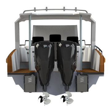 BlueNav BlueSpin Electric Outboard Motor