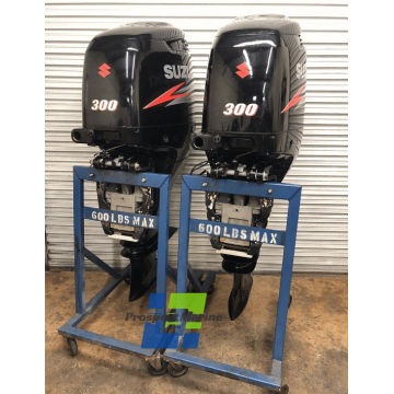 Pair Suzuki 300 HP 4-Stroke DF300 Outboard Motor Sale