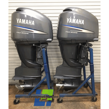 Pair 2006 Yamaha F250TUR 4-Stroke Outboard Motor
