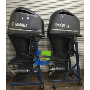 Used Pair Yamaha F300XCA 4-Stroke Outboard Motor