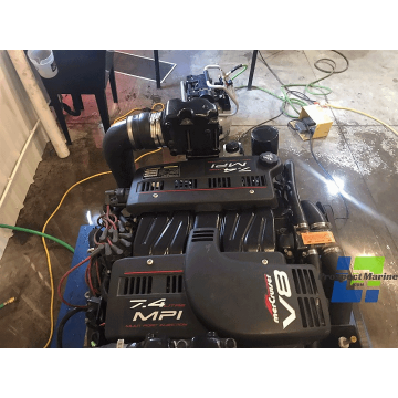 Used Mercruiser 454 MPI Marine Inboard Engine 7.4L