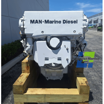 MAN V-12 1550 Marine Diesel Engine