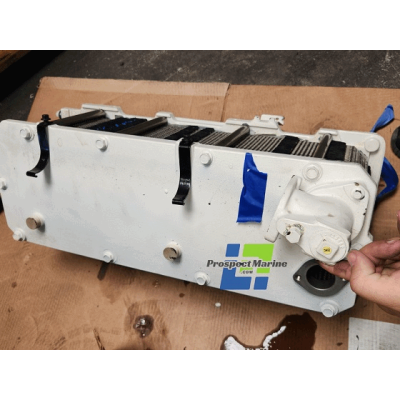 Used Volvo Penta 22948727 Heat Exchanger For Engine D13-C6