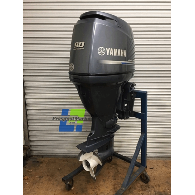 Used Yamaha F90LA Outboard Motor