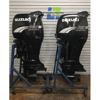 Used Twin Suzuki 140 HP 4-Stroke Outboard Motor