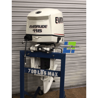 Used Evinrude E115DSLSCR Outboard Motor Used Evinrude E115DSLSCR Outboard Motor