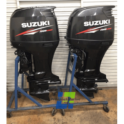 Pair Suzuki 150 HP 4-Stroke DF150TX Outboard Motor