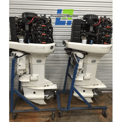 Pair Evinrude 250 HP 2-Stroke Outboard Motor