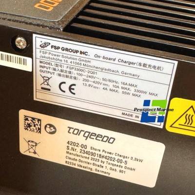 New Torqeedo 4202-00 Shore Power Charger 3.3kW