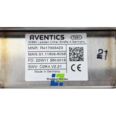 MAN 51.11605-6058 Throttle Lever Control Head