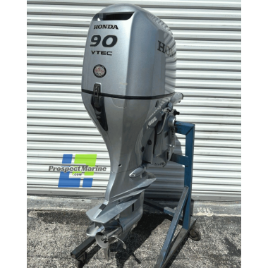 Used Honda BF90 4-Stroke 90 HP Outboard Motor For Sale